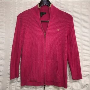 Lauren Ralph Lauren cable Knit Cardigan